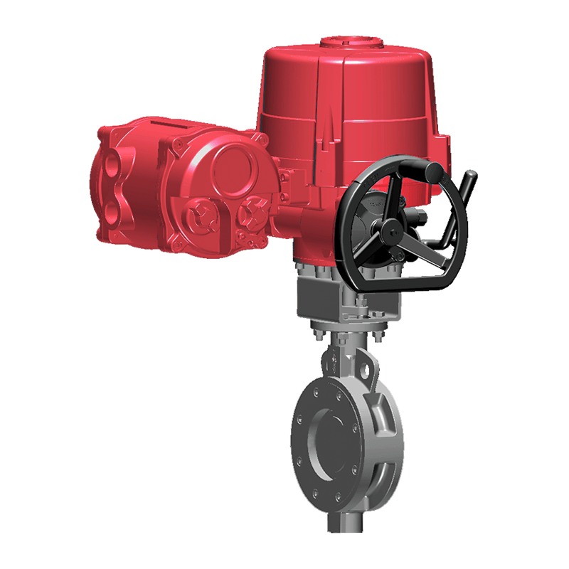 Elektrický pevne utesnený škrtiaci ventil