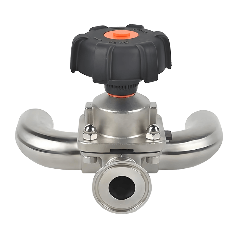 Manuálny sanitárny membránový ventil