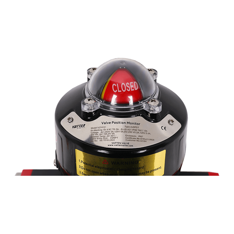 Pneumatický prírubový guľový ventil odolný voči výbuchu