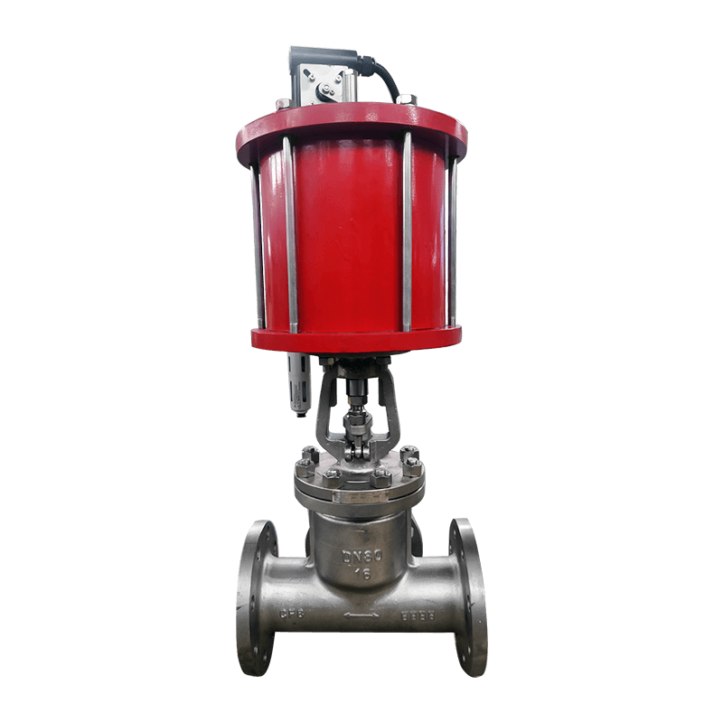 Pneumatický uzatvárací ventil z nehrdzavejúcej ocele